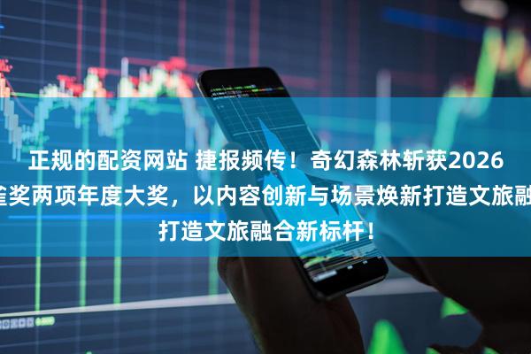正规的配资网站 捷报频传！奇幻森林斩获2026第九届龙雀奖两项年度大奖，以内容创新与场景焕新打造文旅融合新标杆！
